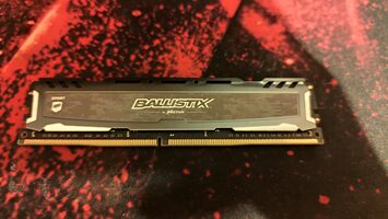 Crucial Ballistix 16 GB (2 x 8 GB) DDR4-2666 Black PC RAM