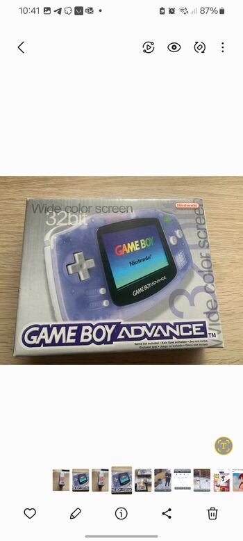 Game Boy Advance, Light Blue