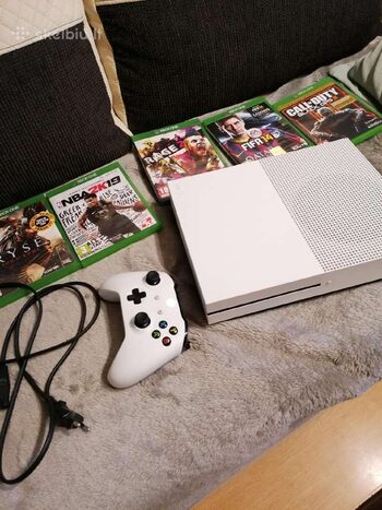 Xbox One S, White, 500GB