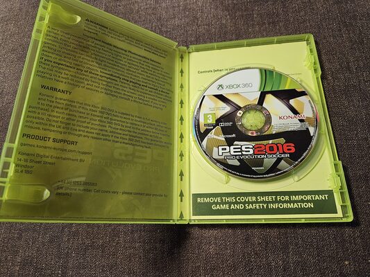 Pro Evolution Soccer 2016 Xbox 360