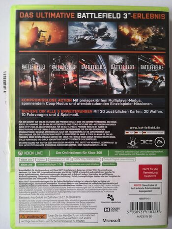 Battlefield 3 Limited Edition Xbox 360