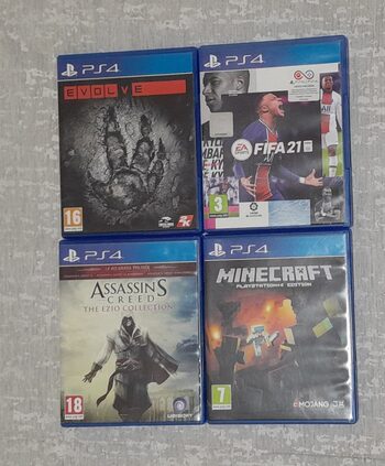 Pack 4 juegos PS4 for sale