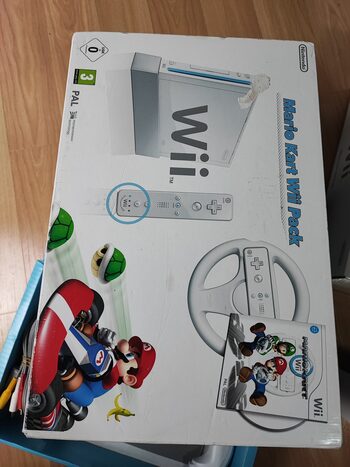 Nintendo Wii edición Mario kart, White, 512MB