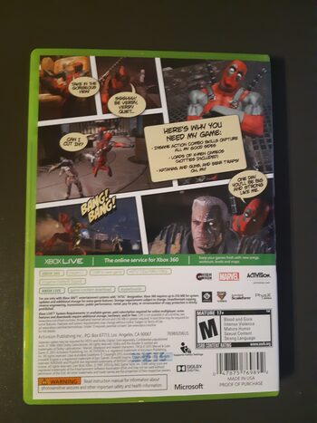 Deadpool Xbox 360