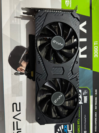 KFA2 GeForce RTX 3060 Ti 8 GB 1410-1710 Mhz PCIe x16 GPU