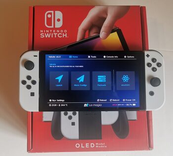 Nintendo Switch OLED con magia y 256gb NUEVA