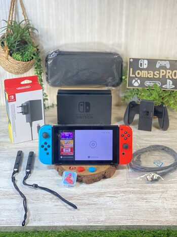 *VULNERABLE* + SD 512gb + Funda, V1 2017 Nintendo Switch