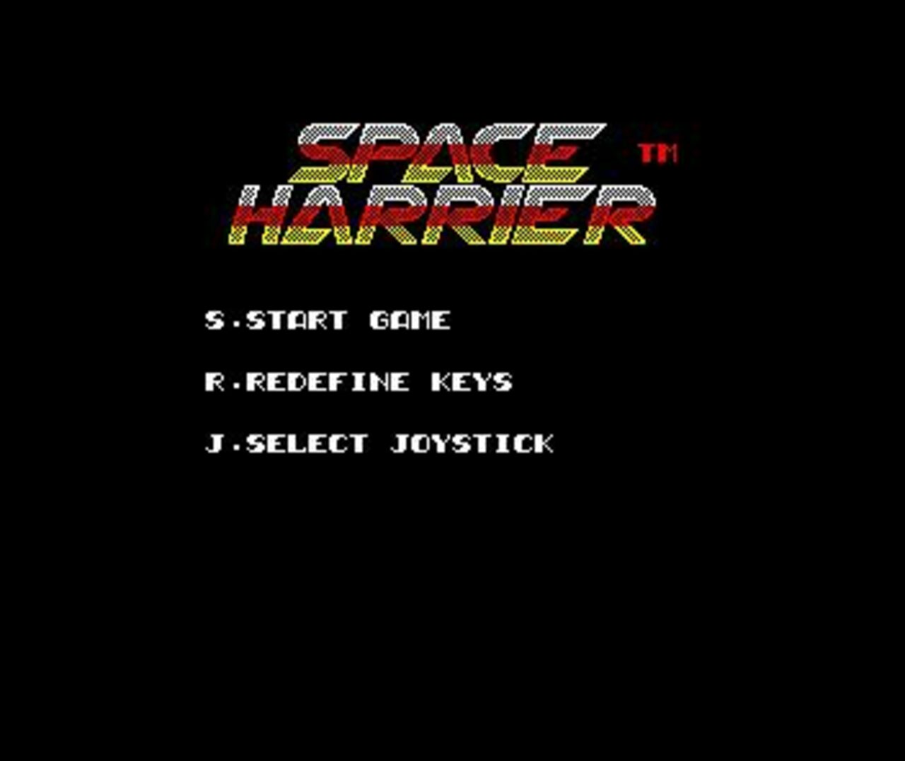 Space Harrier (1986) Game Gear