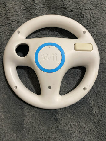 Nintendo Wii Baltas Lenktyniu Valdymo Vairas