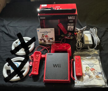 Wii Mini Ed. Mario Kart con mandos 