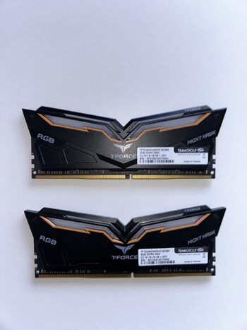 Team T-Force Dark 16 GB (2 x 8 GB) DDR4-3000 Black PC RAM