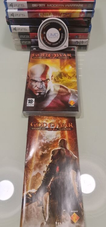 Redeem God of War: Chains of Olympus PSP