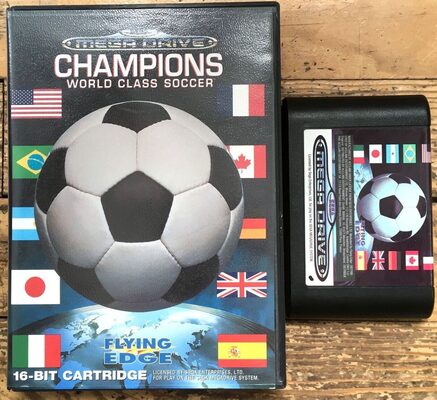 Champions World Class Soccer SEGA Mega Drive