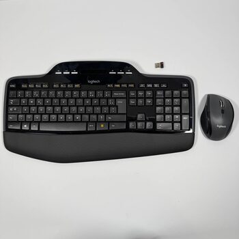 Logitech MK710 Wireless Keyboard and Mouse Combo — Includes Keyboard and Mouse