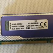 Kingston Blu 4 GB (1 x 4 GB) DDR3-1600 Blue / Silver PC RAM