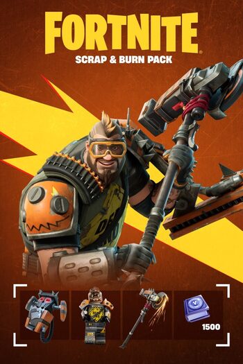 Fortnite -Scrap & Burn Pack + 1500 V-Bucks Challenge XBOX LIVE Key EUROPE