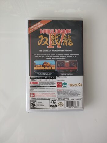 Double Dragon IV Nintendo Switch