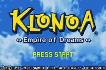 Klonoa: Empire of Dreams Game Boy Advance