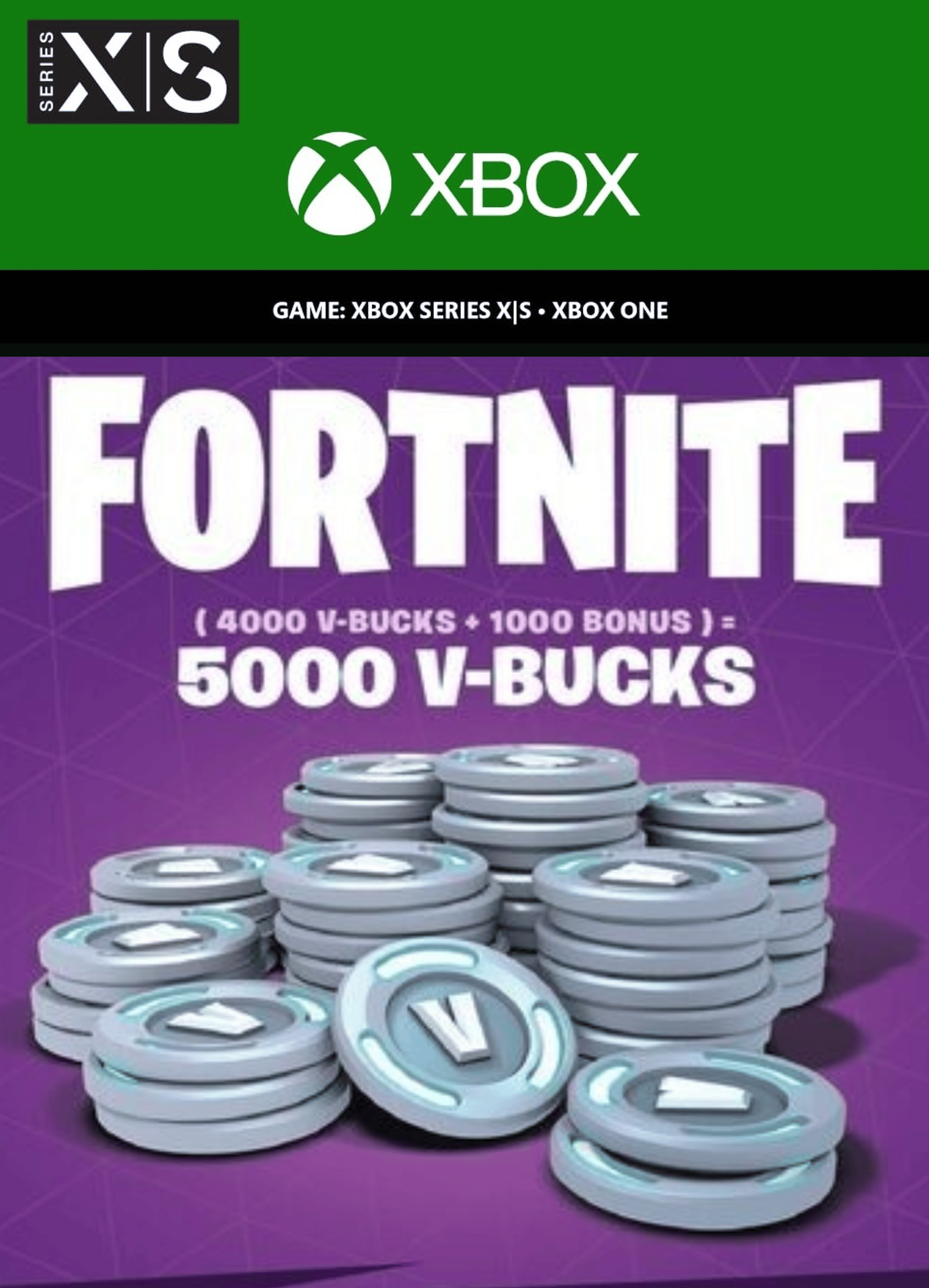 Fortnite 5000 V Bucks XBOX LIVE Key EUROPE