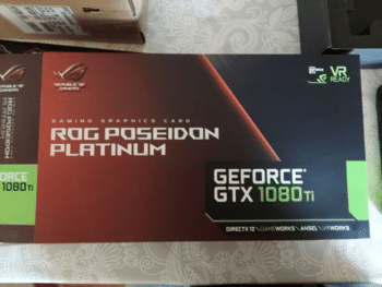 Asus GeForce GTX 1080 Ti 11 GB 1620-1733 Mhz PCIe x16 GPU for sale