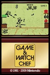 Game & Watch: Chef Nintendo DS