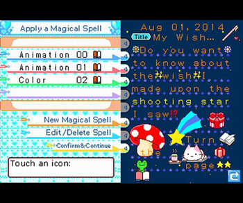 Magical Diary: Secrets Sharing Nintendo DS