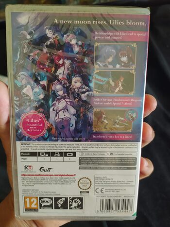 Nights of Azure 2: Bride of the New Moon Nintendo Switch