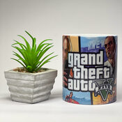 Aksesuaras GameZone GTA5 Puodelis 330ML