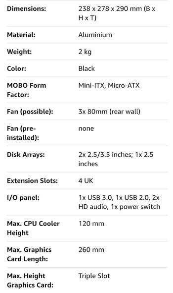 Buy Jonsbo V4 Cube + Tacens ATX