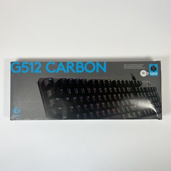 Logitech G512 Carbon GX Mechanical Gaming Keyboard - Black