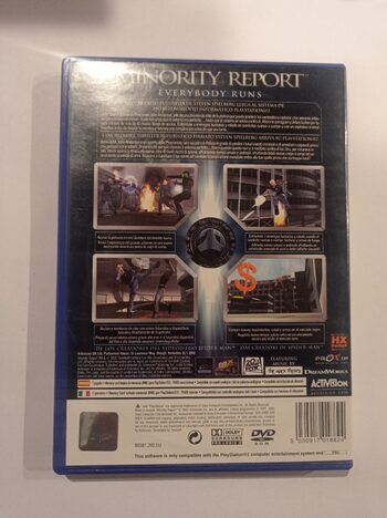 Minority Report: Everybody Runs PlayStation 2