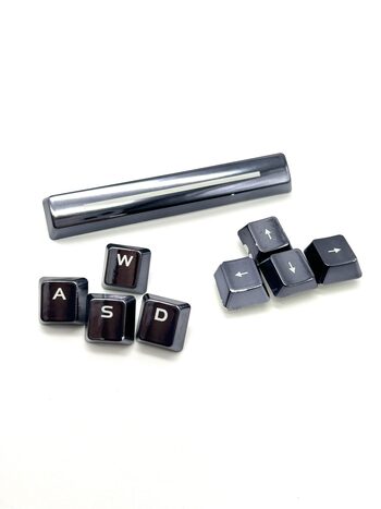 Gaming Klaviatūros Keycaps WASD SPACE RODYKLĖS - Mygtukai