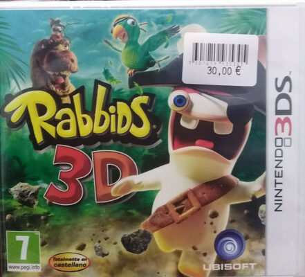 Rabbids Travel in Time 3D  (Raving Rabbids: Regreso al Pasado) Nintendo 3DS