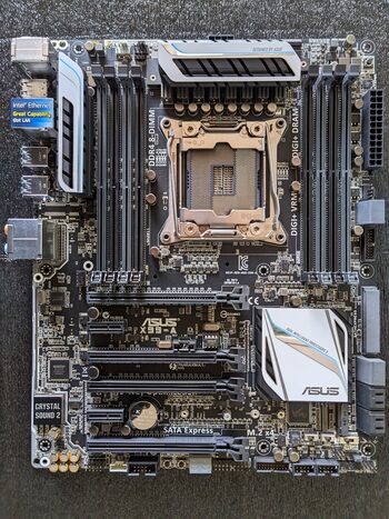 Asus X99-A Intel X99 ATX DDR4 LGA2011 v3 4 x PCI-E x16 Slots Motherboard