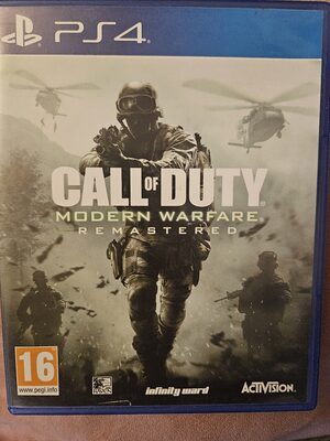 Call of Duty: Modern Warfare Remastered PlayStation 4