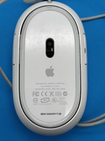 Redeem Apple Mighty Mouse Laidinė Balta Pelė A1152 EMC No.: 2058