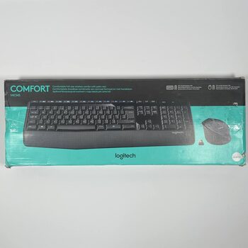 Logitech MK345 Wireless Mouse & Keyboard Combo with SilentTouch Technology