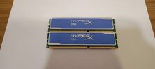 Kingston HyperX Blu 8gb komplektas