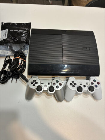 Playstation 3 ps3 slim atristas hen 500gb 15 zaidimu