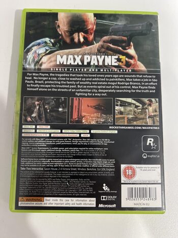 Max Payne 3 Xbox 360