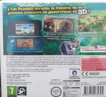 Rabbids Travel in Time 3D  (Raving Rabbids: Regreso al Pasado) Nintendo 3DS