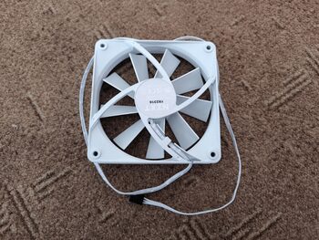 NZXT FN 120 mm White Single PC Case Fan