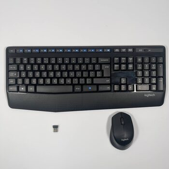 Logitech MK345 Wireless Mouse & Keyboard Combo with SilentTouch Technology