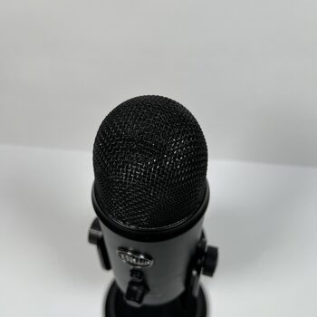 Logitech Yeti - Premium Multi-Pattern USB Microphone with Blue VO!CE - Blackout for sale