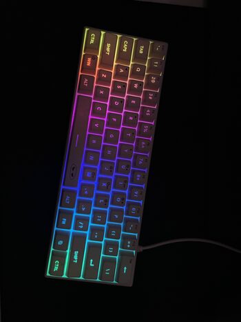 60% RGB White Keyboard