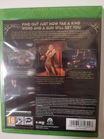 Empire of Sin Xbox One