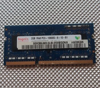 Hynix 2 GB DDR3 SODIMM Ram HMT325S6BFR8C-H9