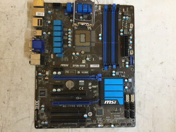 MSI Z77A-G43 Intel Z77 ATX DDR3 LGA1155 2 x PCI-E x16 Slots Motherboard