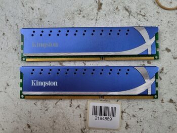 2 vnt. Kingston HyperX 4GB DDR3 PC3 (2194889)