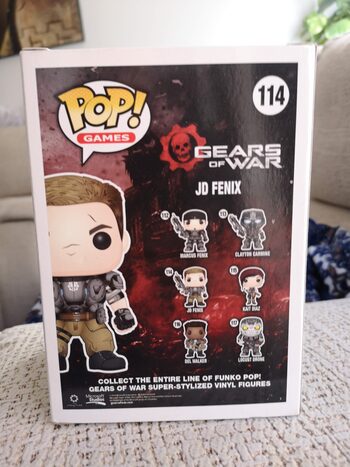 Funko Pop Gears Of War 114 Jd Fenix 4e